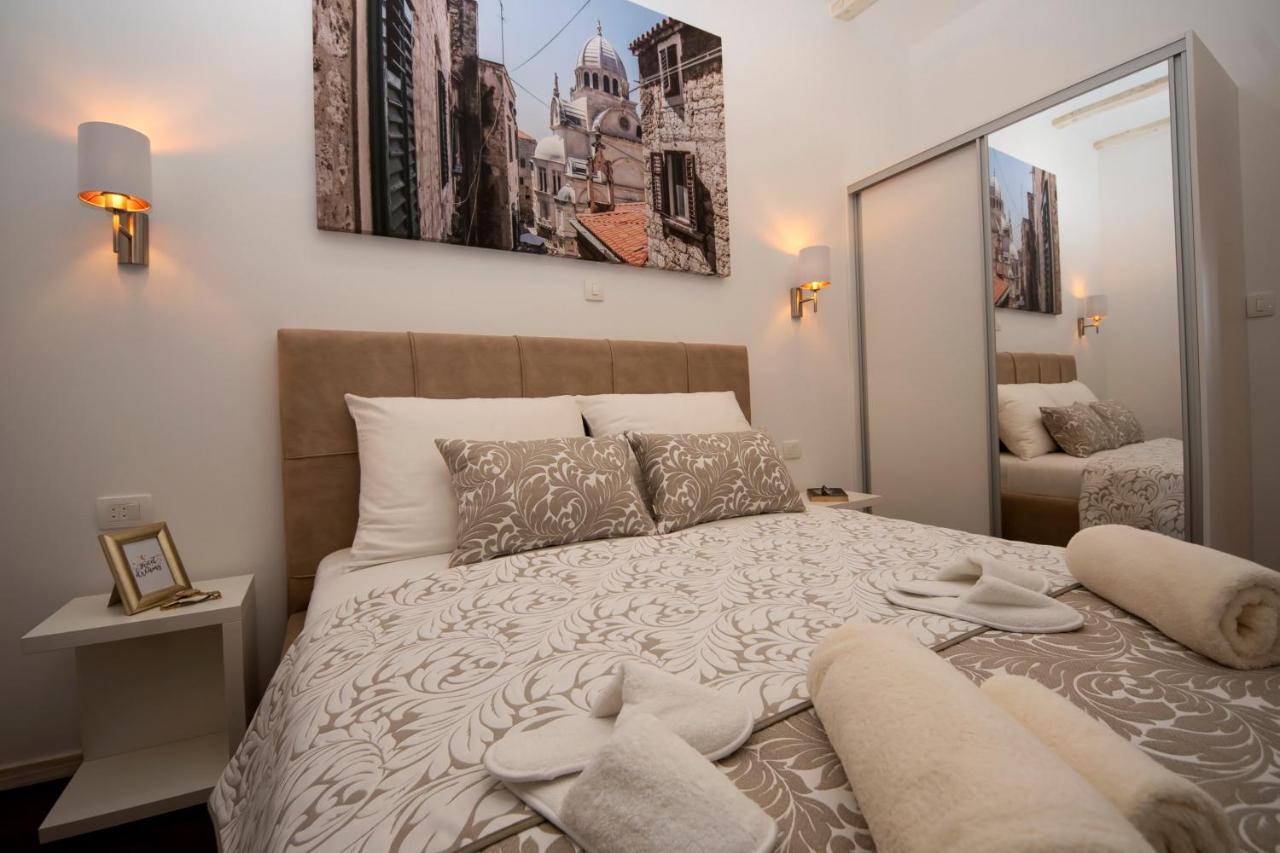Luxury Apartment Vista Del Mare شيبينيك المظهر الخارجي الصورة